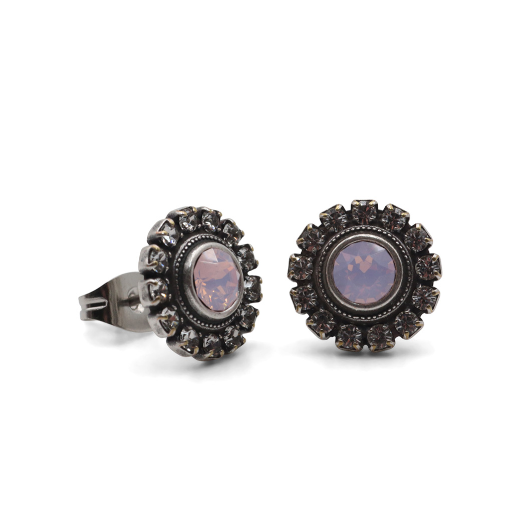 Ohrstecker Cecilia  mit Premium Crystal in Rose Water Opal