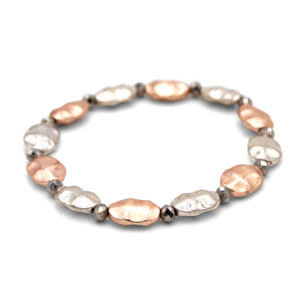 Metallarmband Nuggets