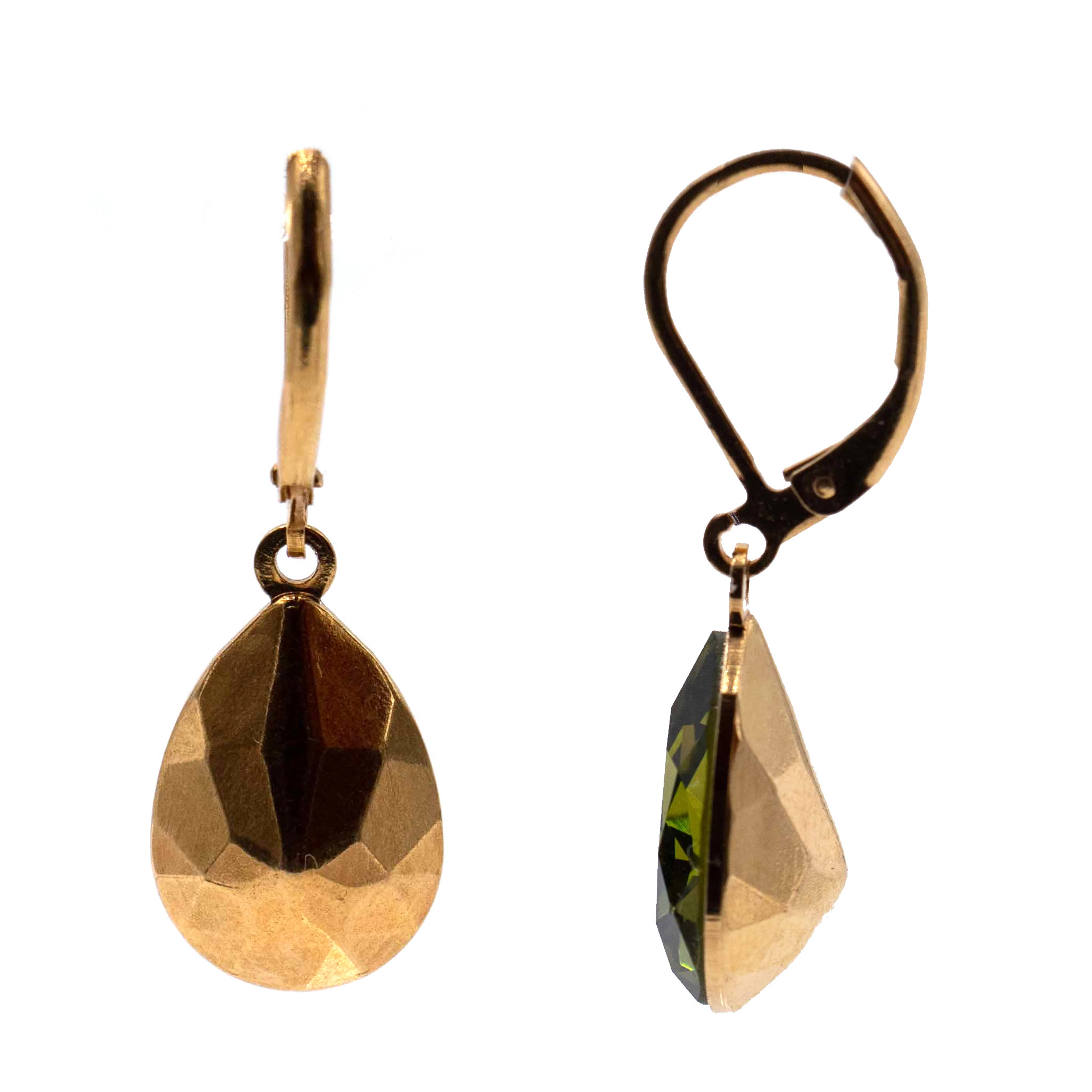 Ohrhänger Trophelia vergoldet mit Premium Crystal