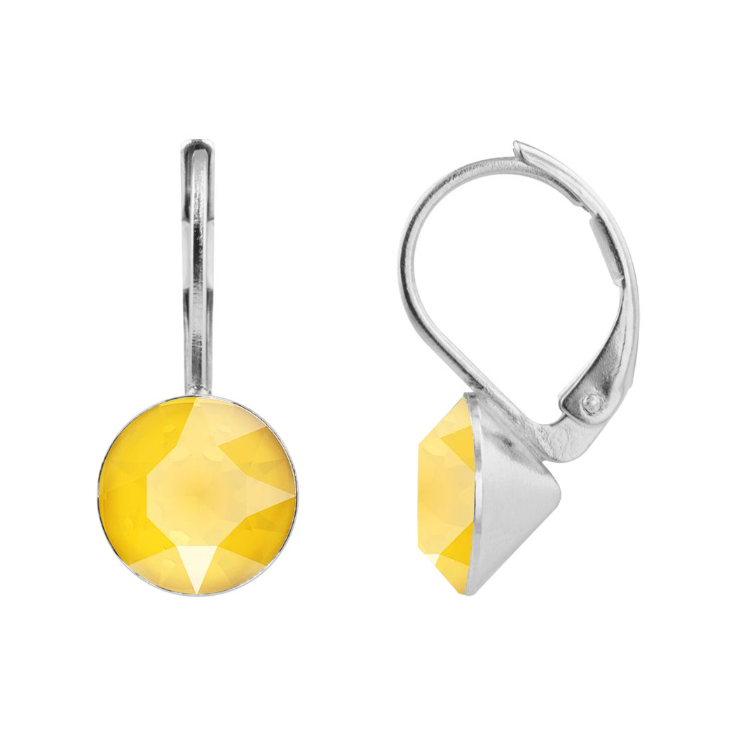 Ohrhänger Ledia mit Premium Crystal in Buttercup