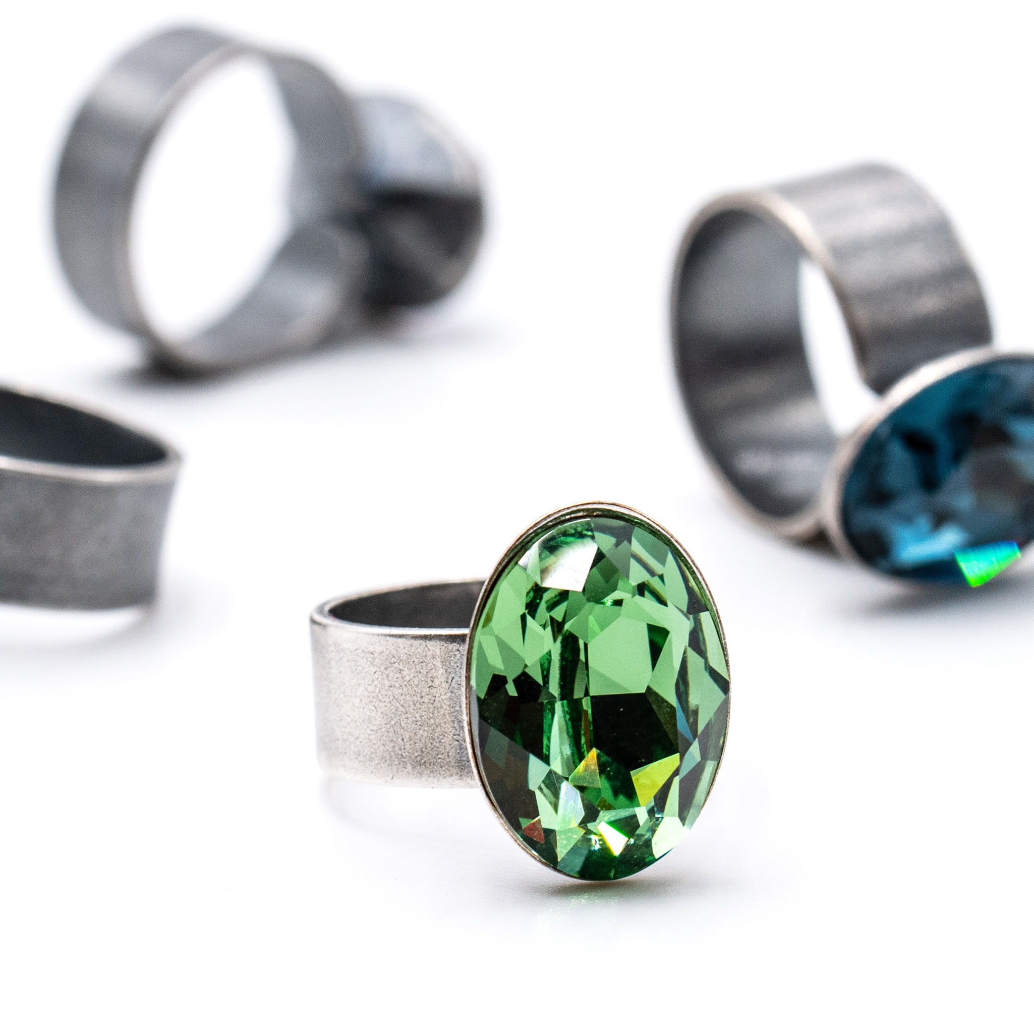 Ring Glamour mit Premium Crystal 