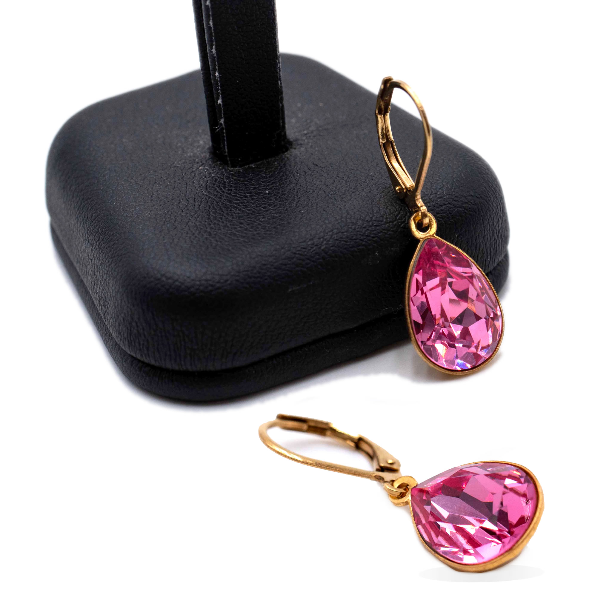 Ohrhänger Trophelia vergoldet mit Premium Crystal