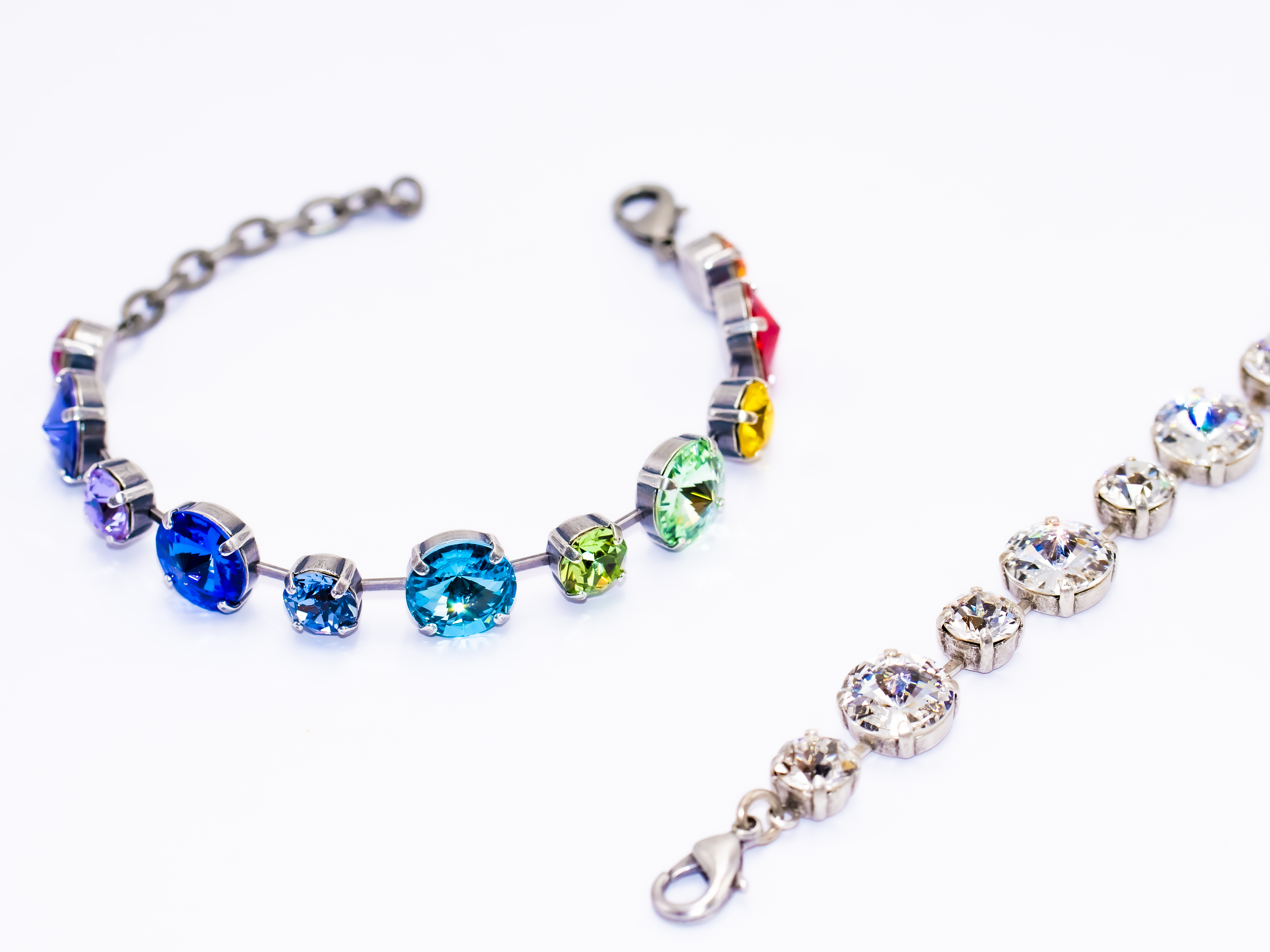 Armband Giulietta mit Premium Crystal in Türkis Mix