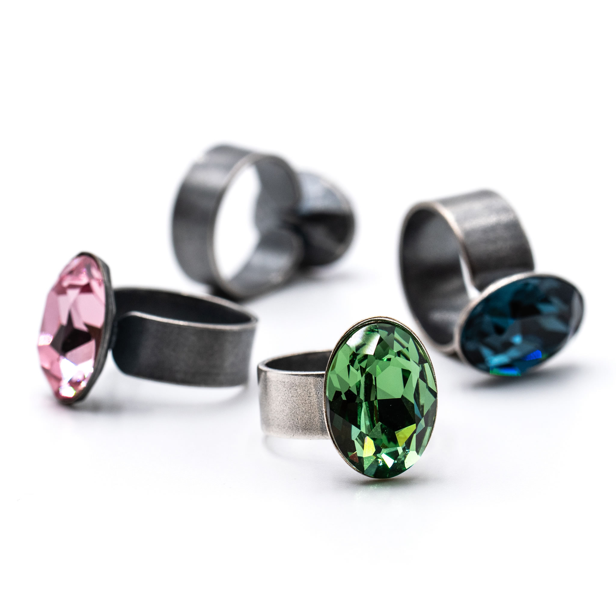 Ring Glamour mit Premium Crystal 